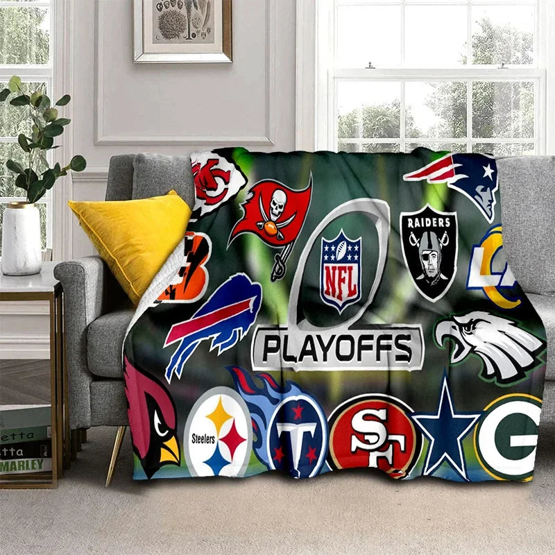 NFL Sign American Football Rugby 3D Blanket