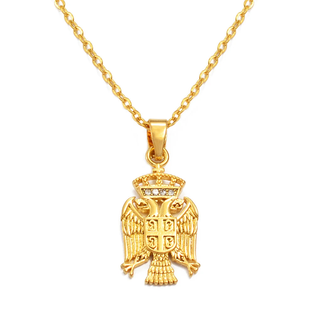 Serbia Eagle Pendant