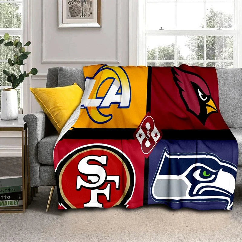 NFL Sign American Football Rugby 3D Blanket