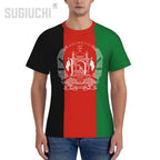 Tight Sports T-shirt Afghanistan Flag