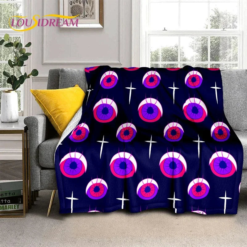 3D Evil Eye Blanket