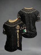 Men Mexico 3D  Print Soccer Jersey T Shirt