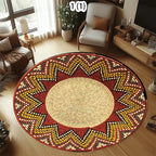 Geometric Woven Rug