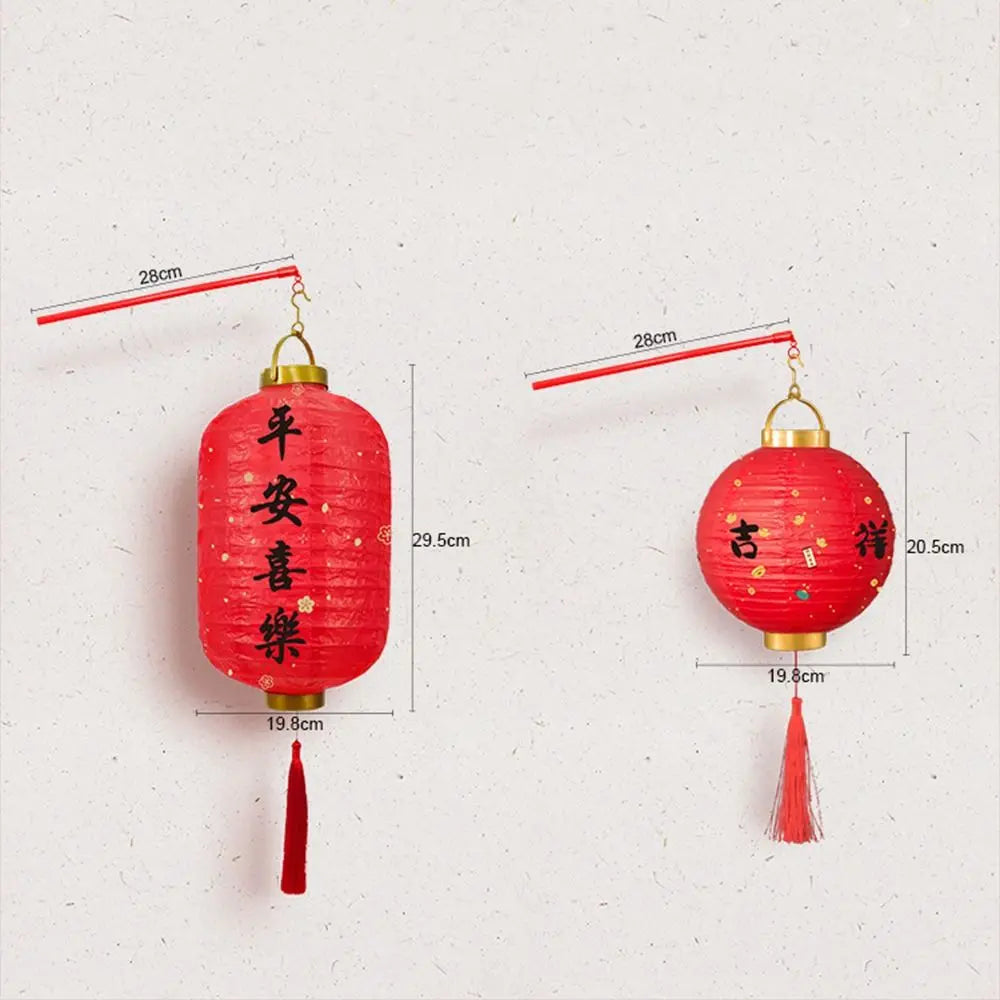 Handmade New Year Lantern Decors