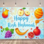 Jewish New Year Party Supplies Rosh Hashanah Tableware