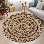 Geometric Woven Rug