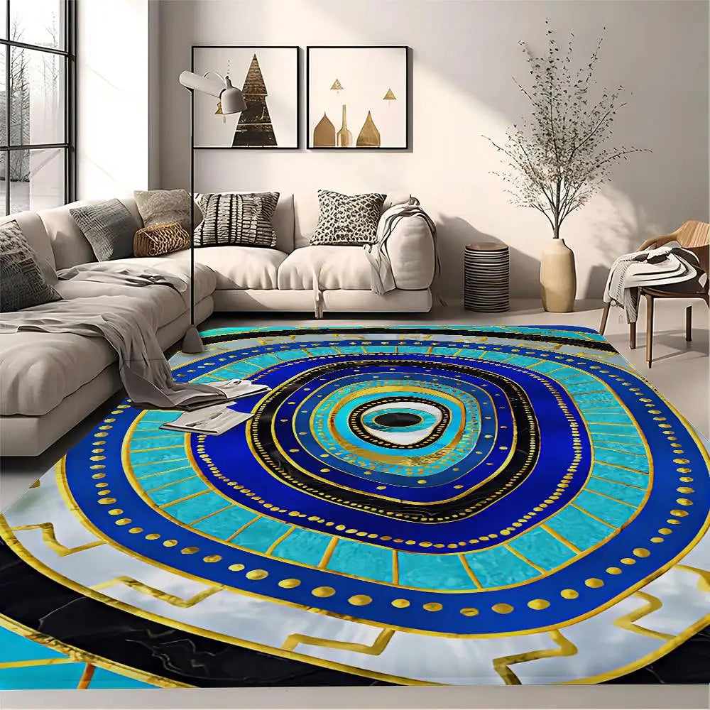 Blue Eye Floor Carpet