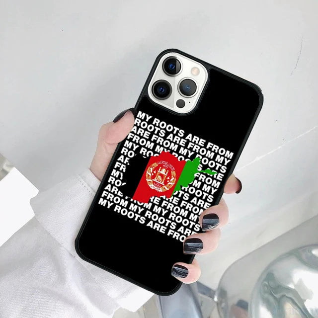 Afghan Flag Phone Case Cover For iPhones