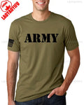 United States Army Tshirt with US Flag