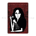 Fairouz Portrait Metal Sign