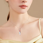 Stainless Steel Map of Syria Pendant Necklace
