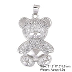 Gold Plated Handmade Colorful Star Of David Charms
