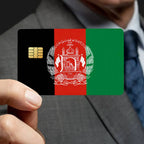 Afghanistan Waterproof Anti-Scratch Card Skin Stickers