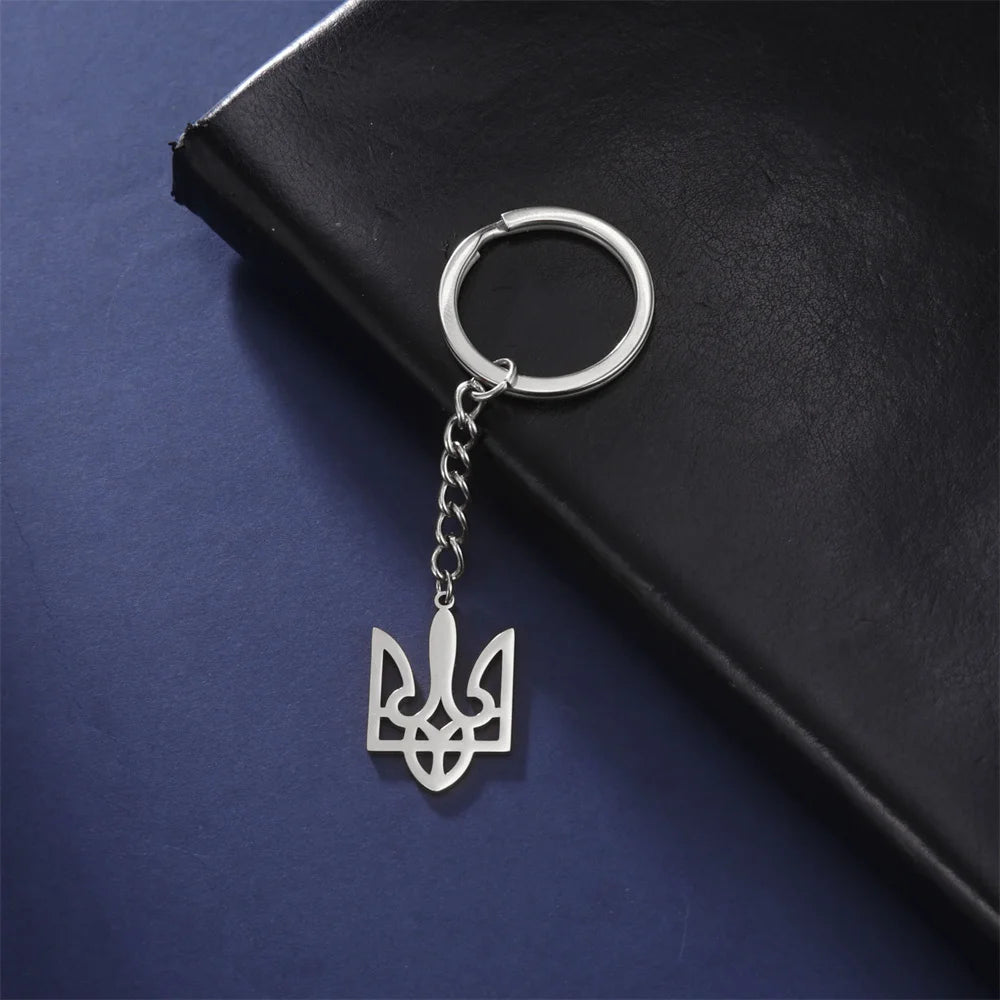 National Symbols Of Ukraine Keychain