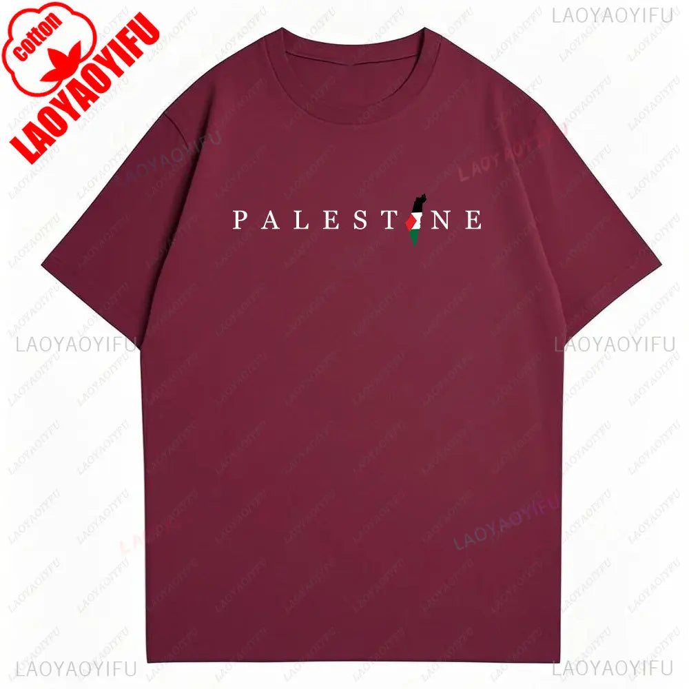 Palestine Shirt Vintage Cotton