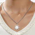 Sun Pendant Necklace