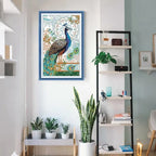 The Beautiful Peacock Stamped Cross Stitch Kit
