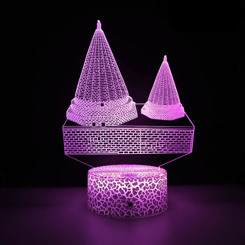 3D Illusion Lalish Lamp