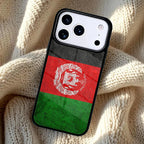 Afghan Flag Pattern Phone Case For iPhone