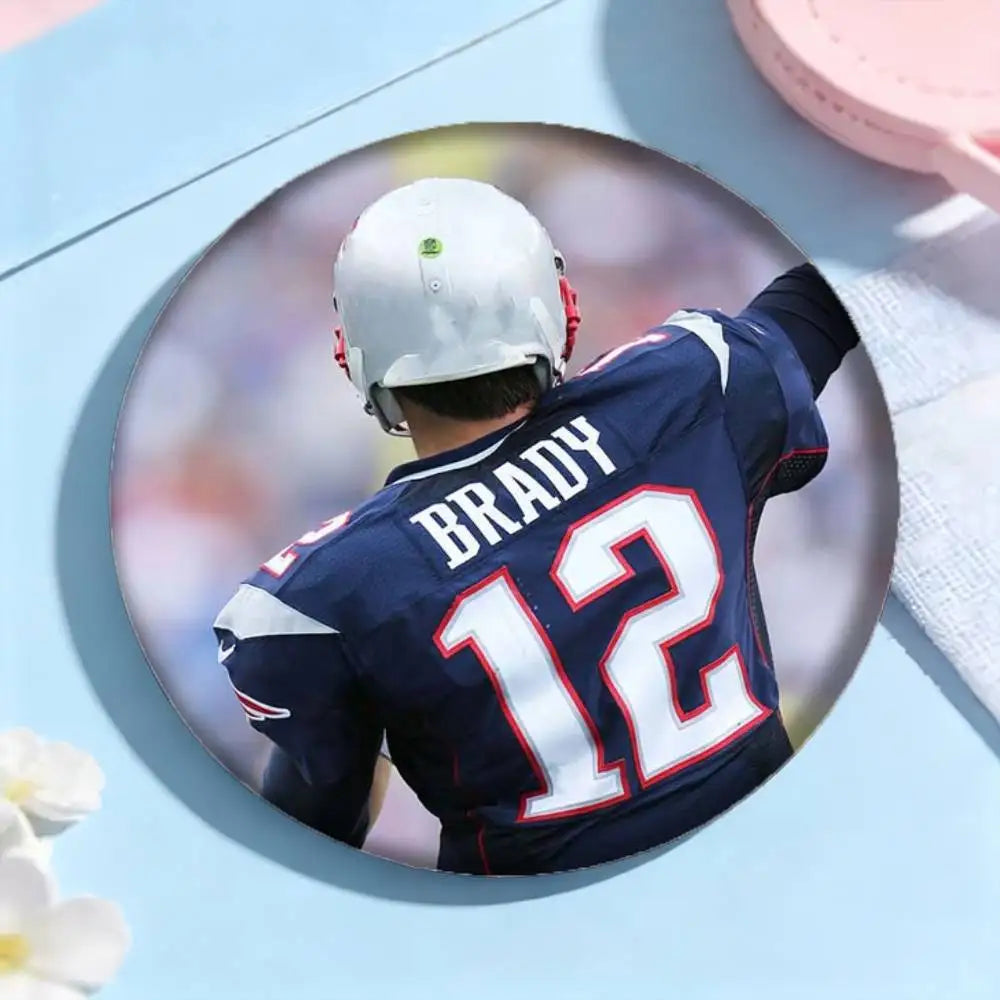 Football player Tom Brady Brooches Badges Pins