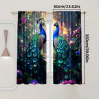 Peacock Garden Curtains