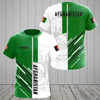 Afghanistan Flag Graphic T-shirts 3D Printed Clothes Custom