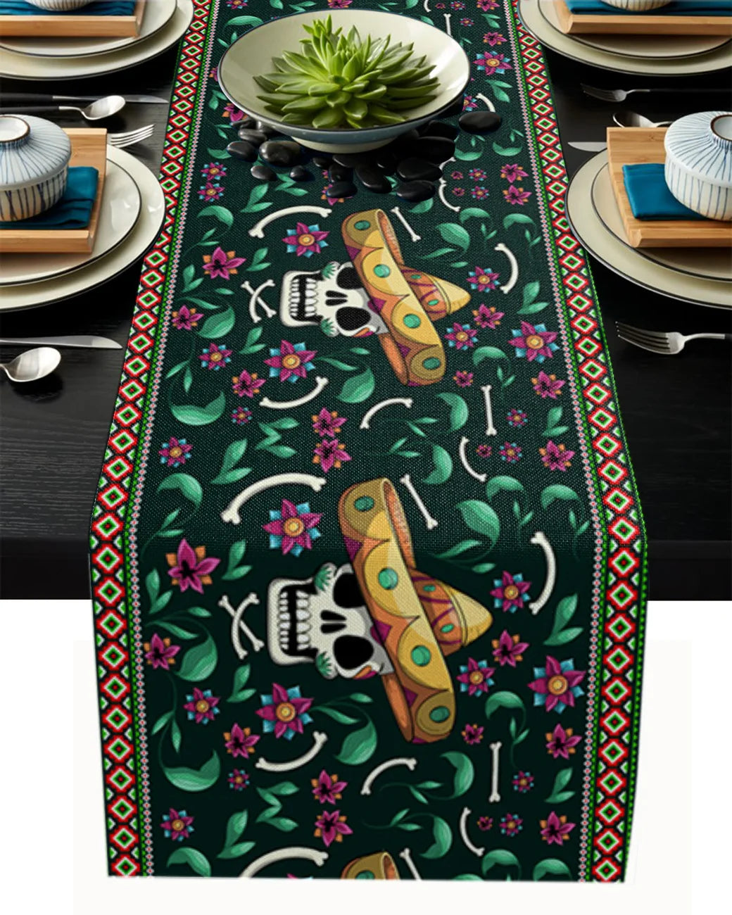 Day of the Dead Mexican Festival Table cover