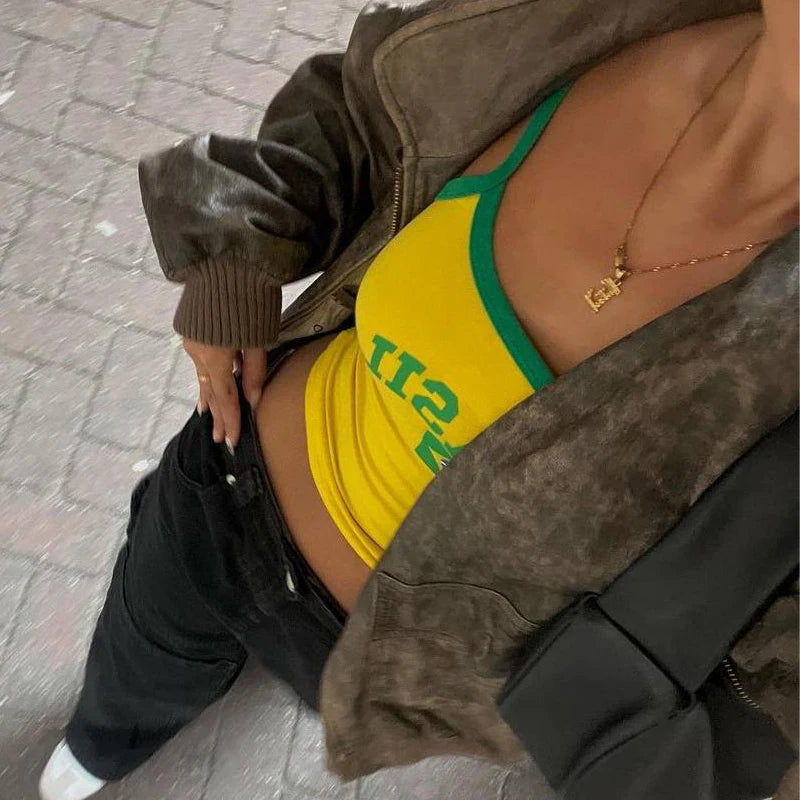 Summer Backless Camisole Brazil Style