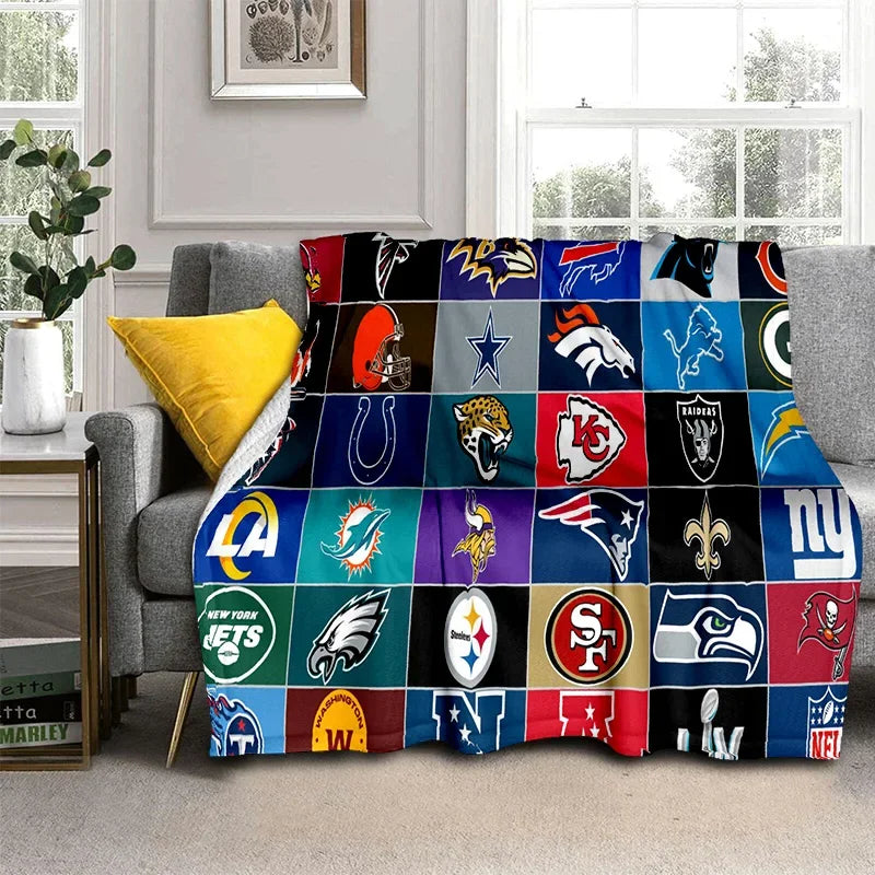 NFL Sign American Football Rugby 3D Blanket