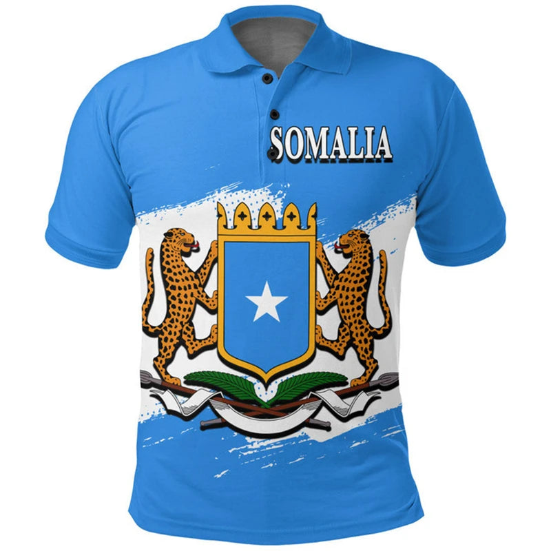 Somalia Flag Polo