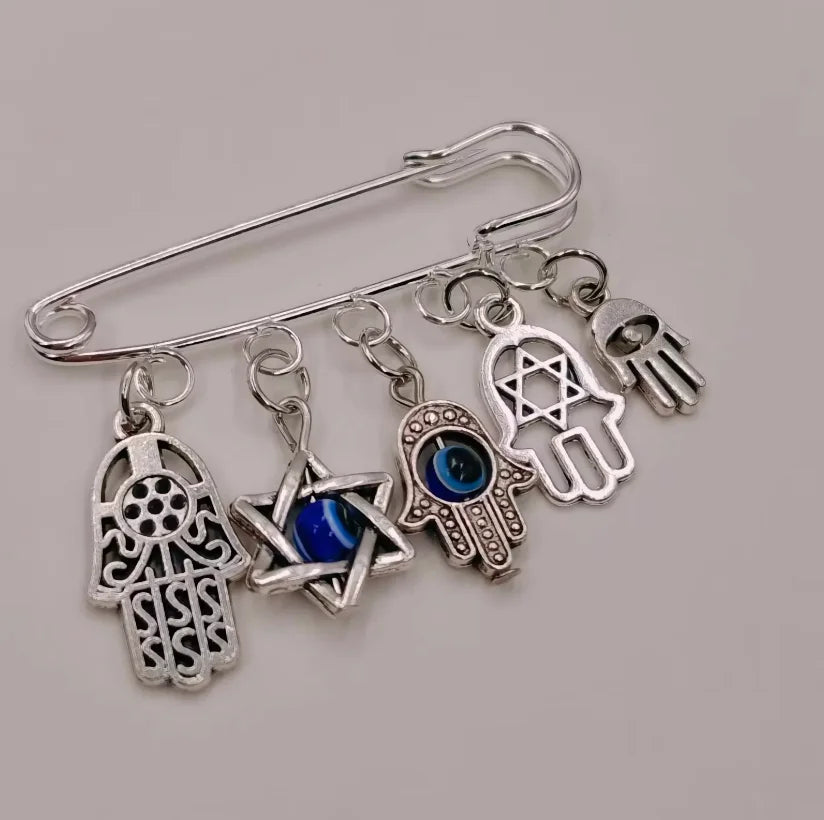 Blue Eye Hand Pin