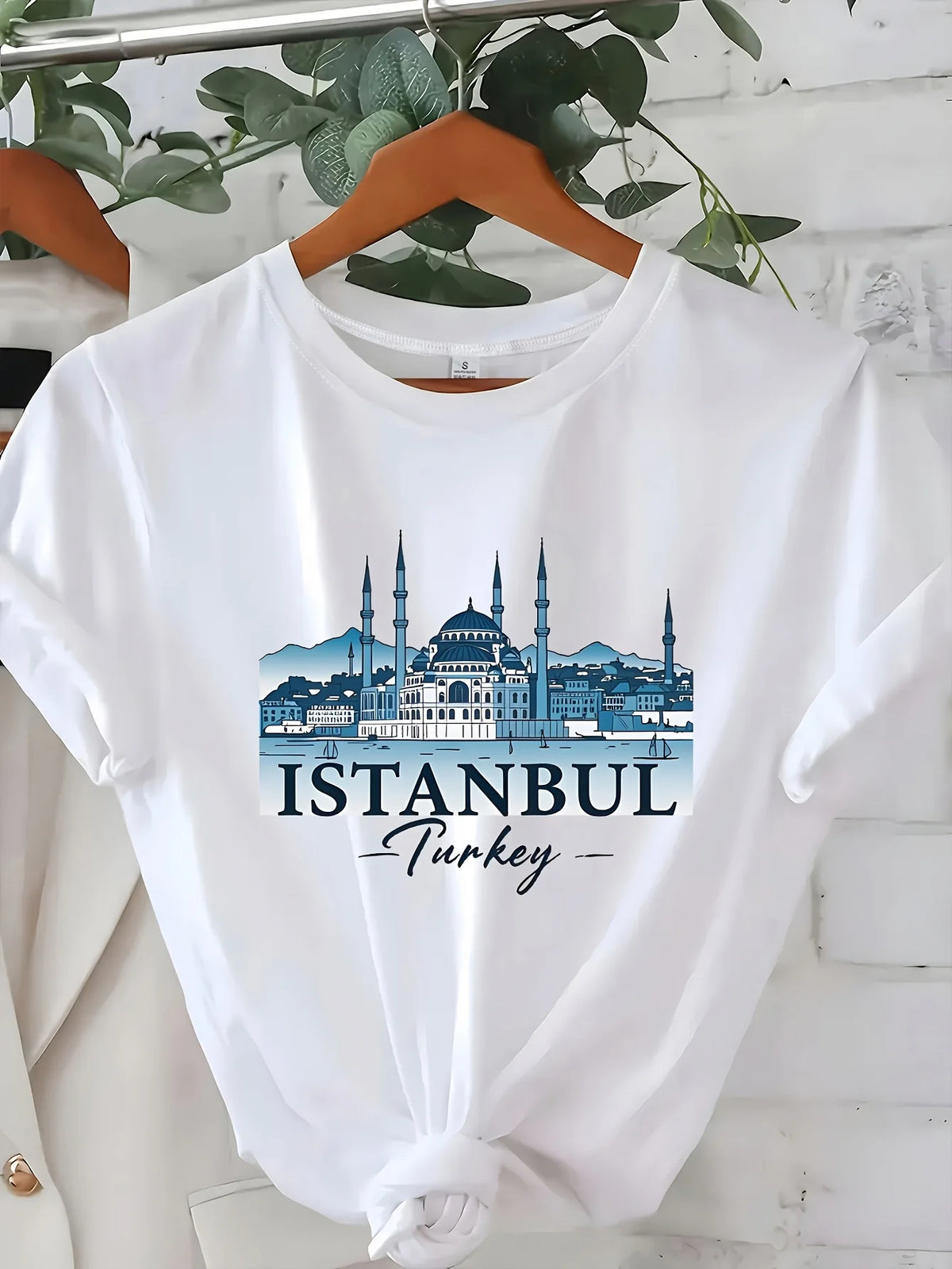 Istanbul Turkey Cityscape T Shirt