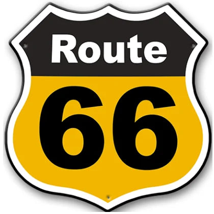 Route 66 America Signs Vintage Metal