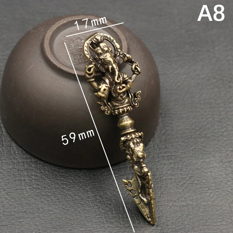 Nepal Tibetan Buddhist Vajra Copper Crafts