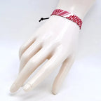 Multicolor Weave Kufiya Patterns Bracelets