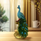1 Piece of Artistic Peacock Resin Craft Sculpture
