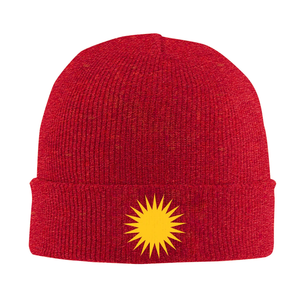 Sun Flag Knitted Caps