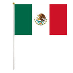Mexico Hand Flags Lot