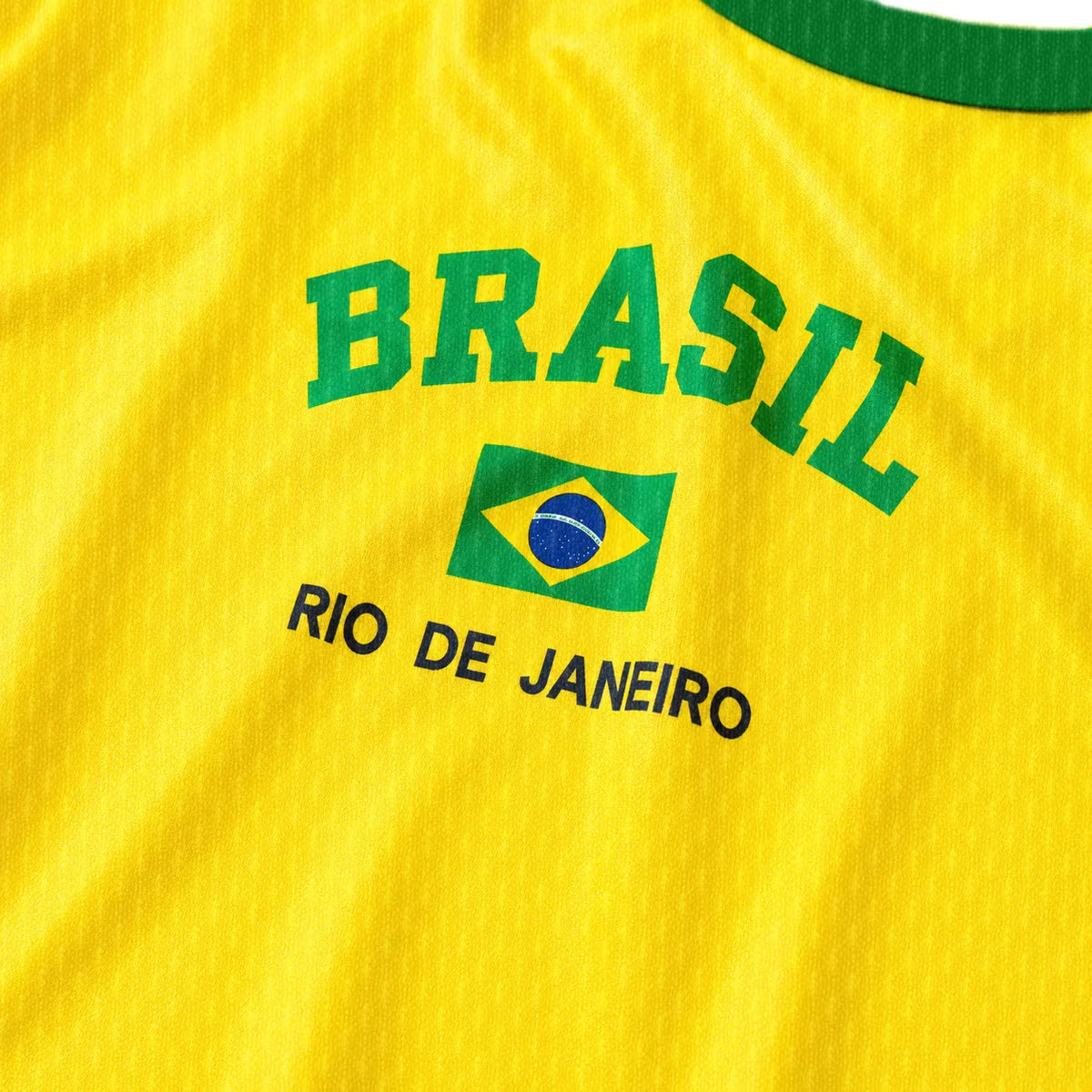 Brazil Aesthetic Sports Tee Casual Wear