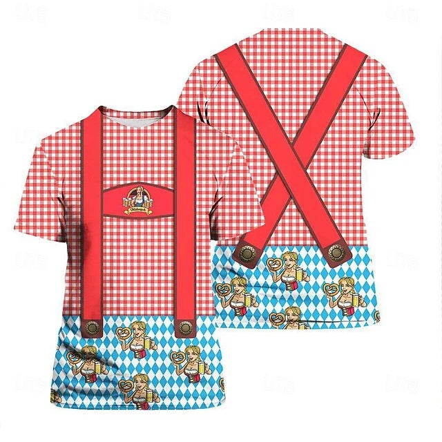 Oktoberfest Beer pattern Men's T-shirt