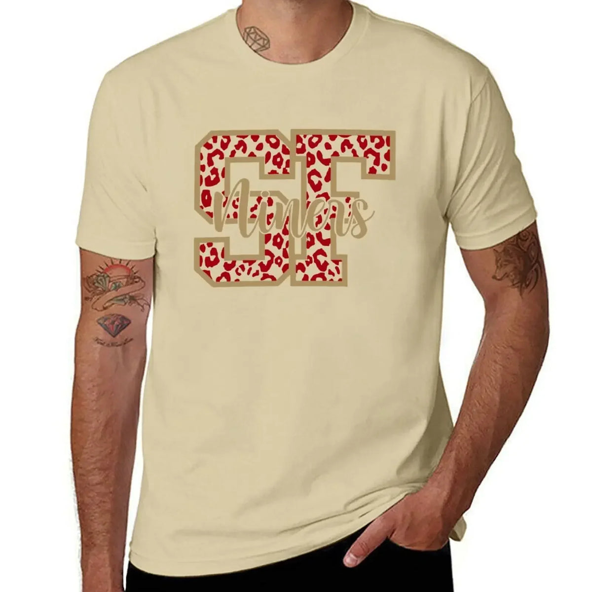 SF Football 49ers Niners T-Shirt graphic shirts