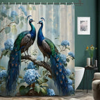 Peacock Shower Curtain