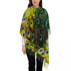 Ladies Long Peacock Cute And Beautiful Scarves