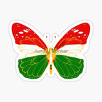 Kurdistan Flag Map Car Stickers