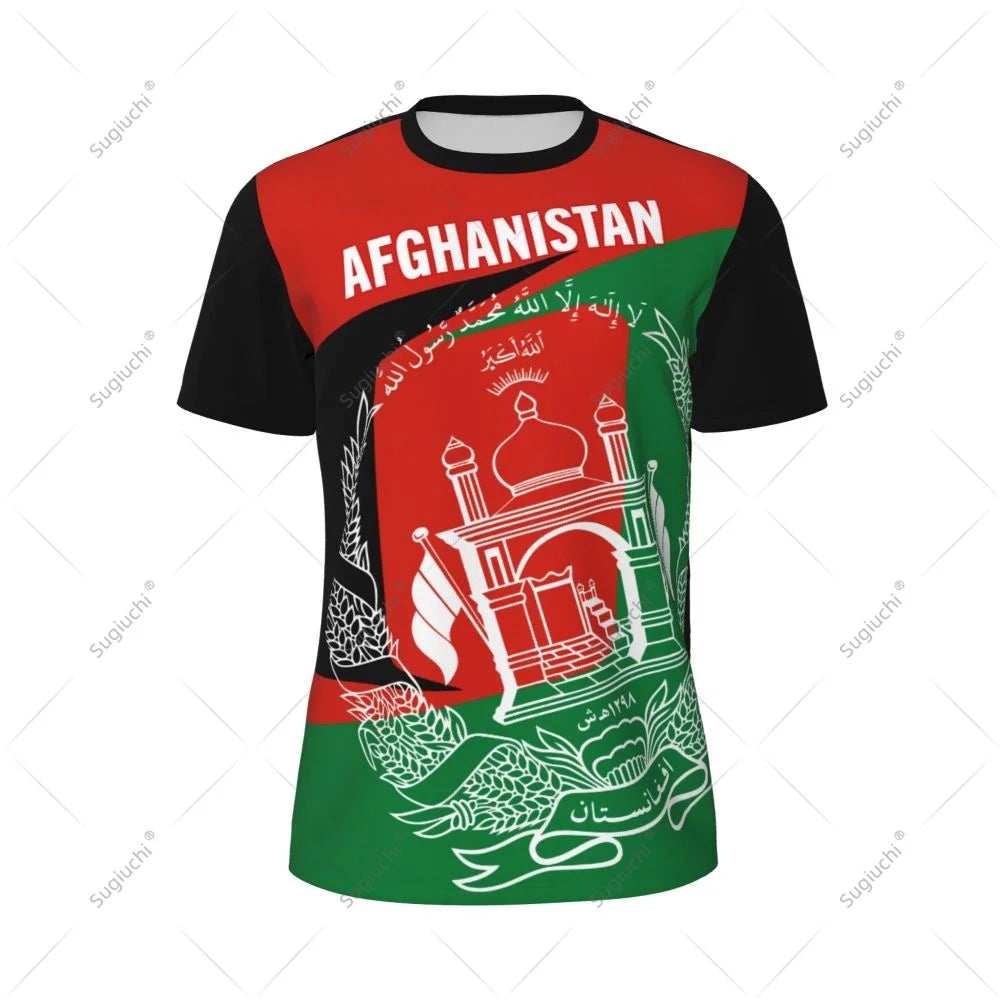 Afghanistan Flag Men Sports T-shirt