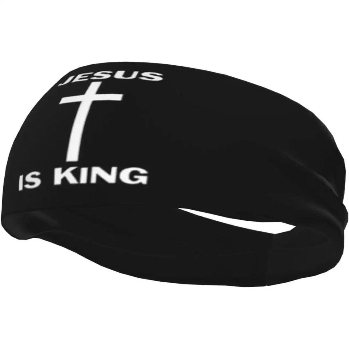 Jesus is King Cross Sport Headbands