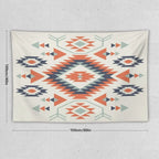 Southwestern Aztec Tapestry Wall Hanging Southwest Native American