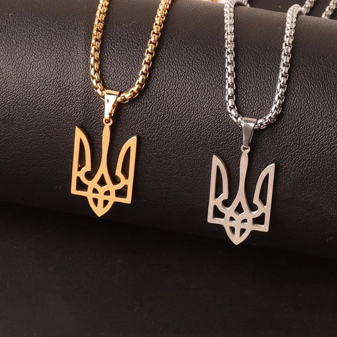 Ukraine Emblem Necklace