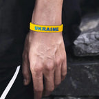 2pcs Ukraine Flag Bracelet