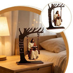 Jesus Reading Figurine Christian Home Decor